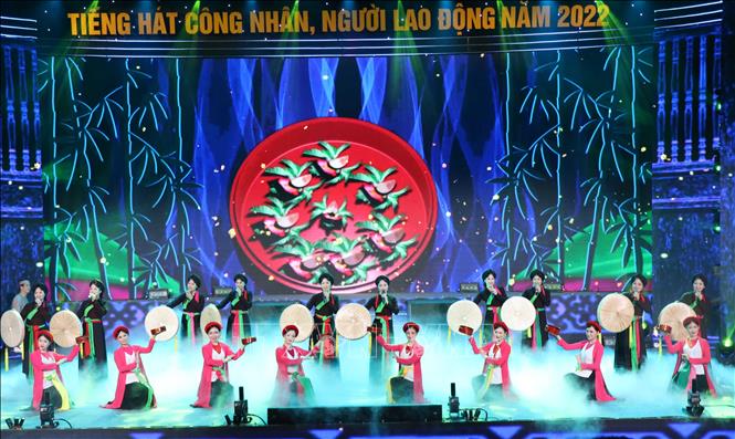 Khai mạc Hội diễn 'Tiếng hát công nhân, người lao động năm 2022'