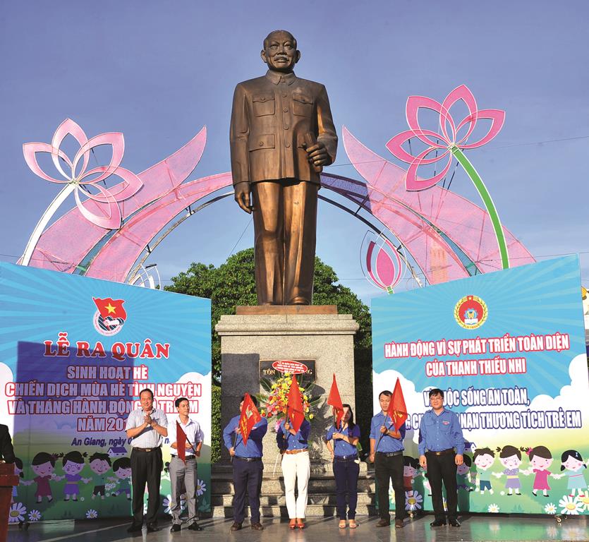 Nhiều hoạt động chào mừng 135 năm Ngày sinh Chủ tịch Tôn Đức Thắng  Báo An  Giang Online