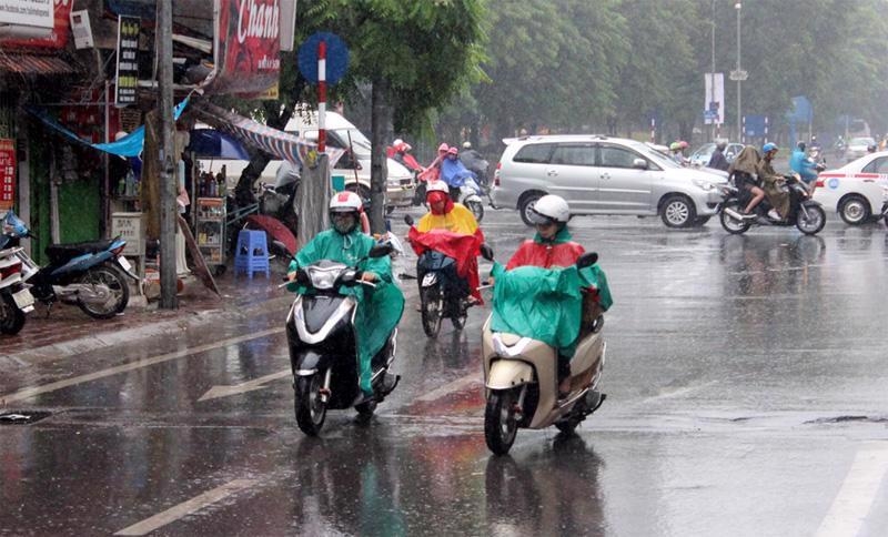 Thời tiết ngày 13-7: Nhiều khu vực có mưa rào rải rác