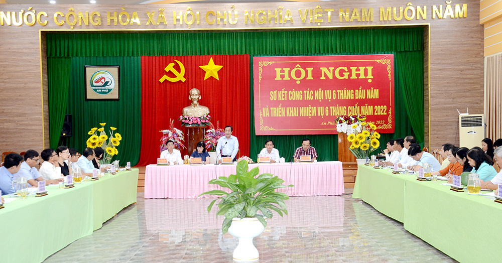 An Giang đẩy mạnh cải cách hành chính, tăng cường kỷ luật, kỷ cương