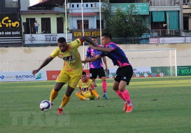 V-League 2022: Bùng nổ bàn thắng tại các trận đấu vòng 7