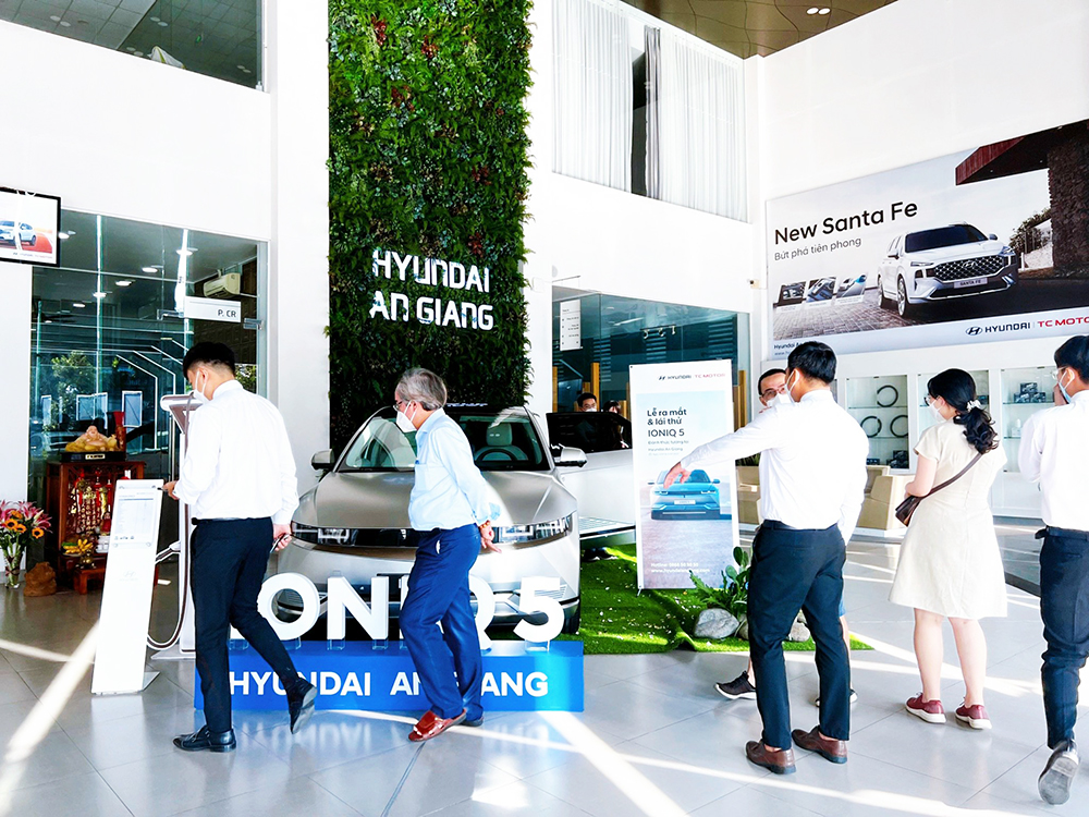 Ra mắt & lái thử IONIQ5 Hyundai An Giang
