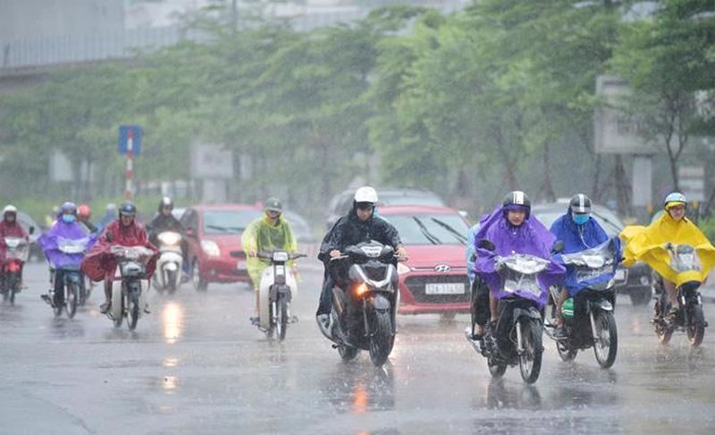 Thời tiết ngày 29-7: Miền Bắc có mưa vừa, mưa to và dông