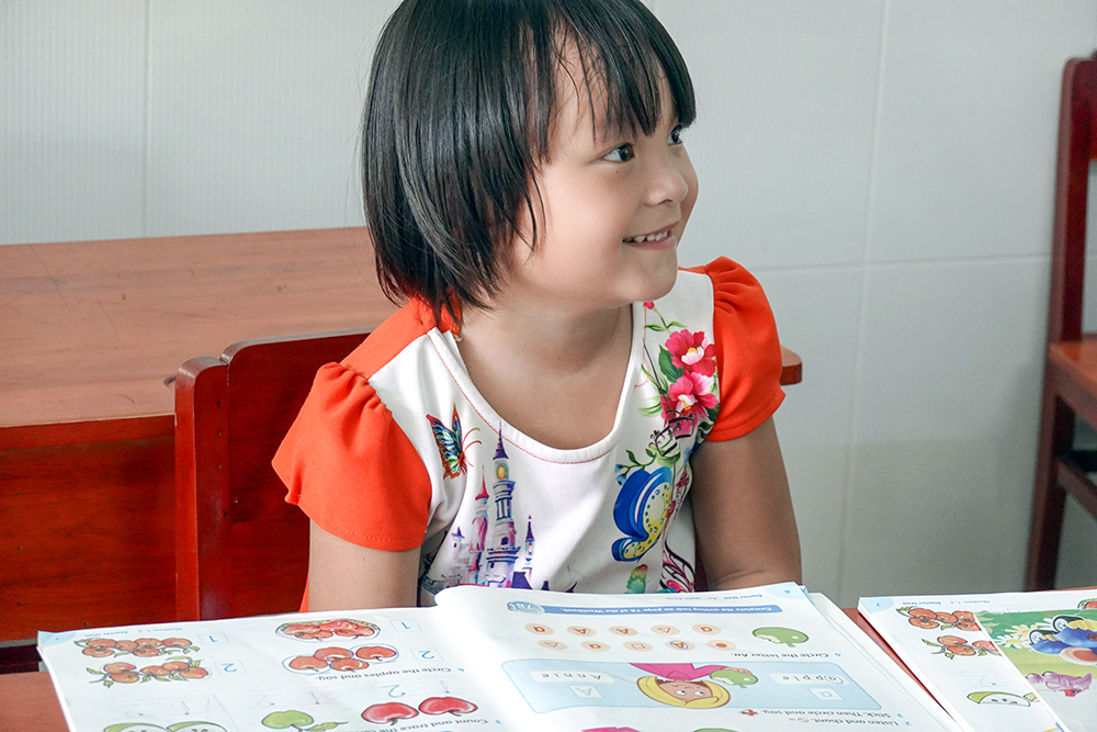 Khai giảng lớp tiếng Anh miễn phí cho trẻ em ở phường Mỹ Quý