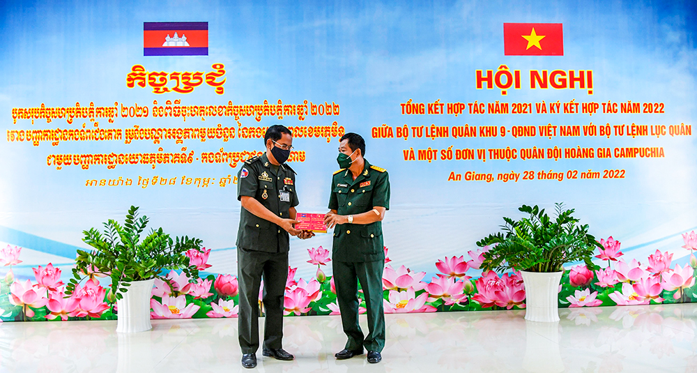 Điểm sáng trong đối ngoại quân sự của An Giang
