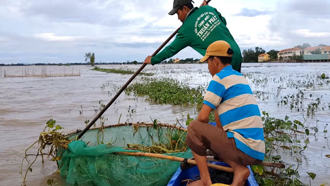 Sản vật nước nổi vào mùa