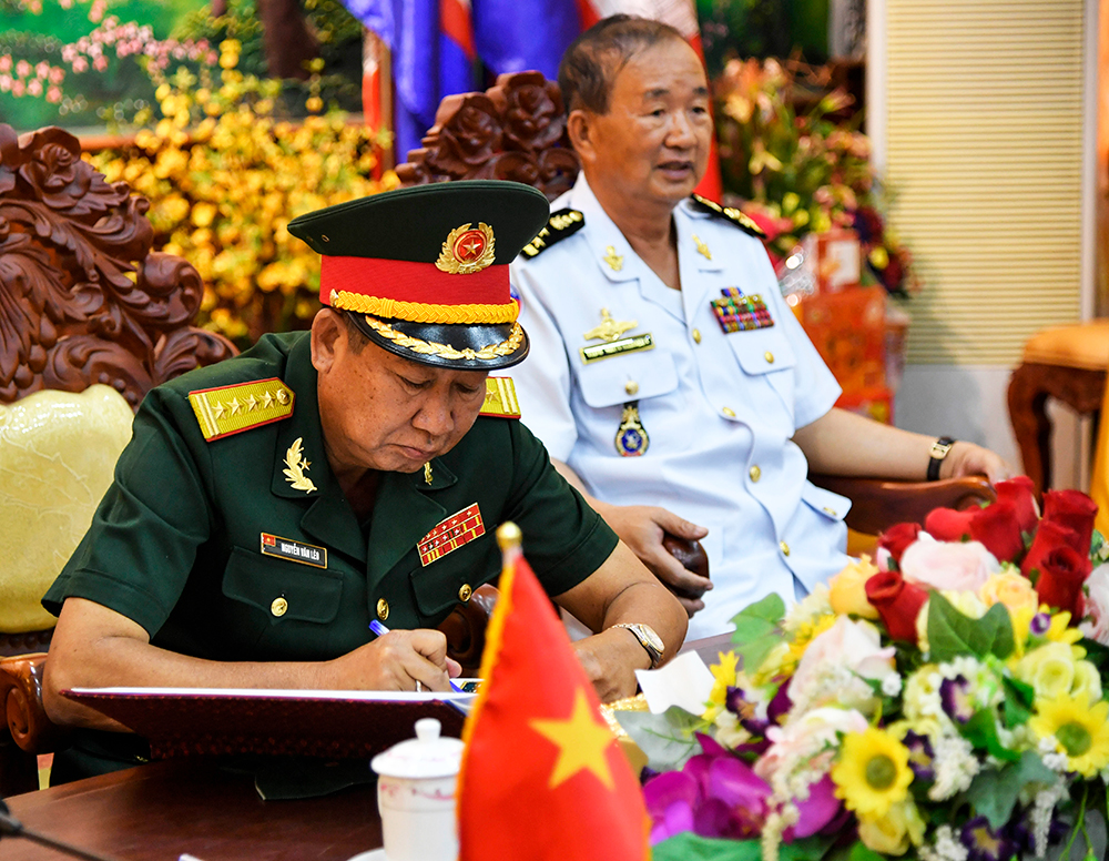 Điểm sáng trong đối ngoại quân sự của An Giang