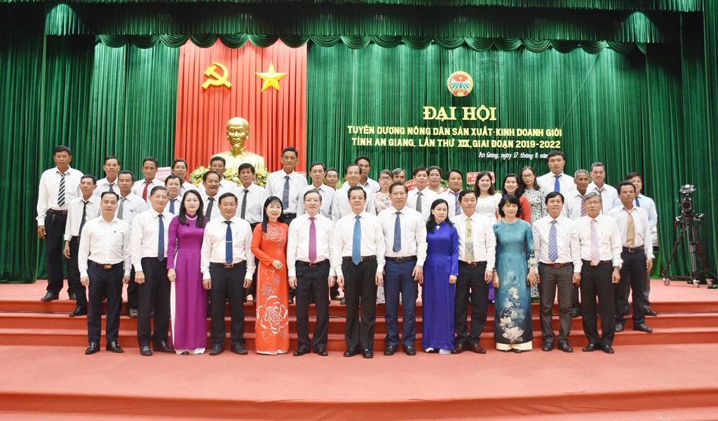 Đại hội tuyên dương nông dân sản xuất – kinh doanh giỏi tỉnh An Giang, giai đoạn 2019-2022