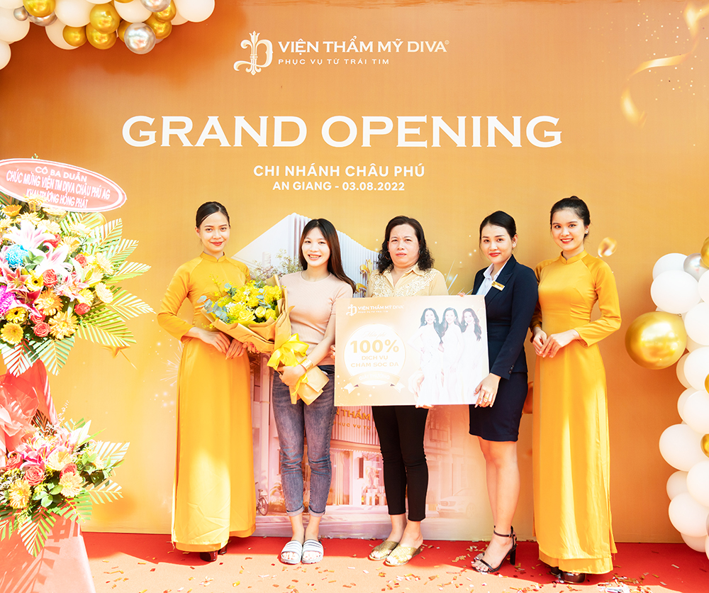 Viện Thẩm mỹ Diva khai trương chi nhánh mới tại Châu Phú - An Giang
