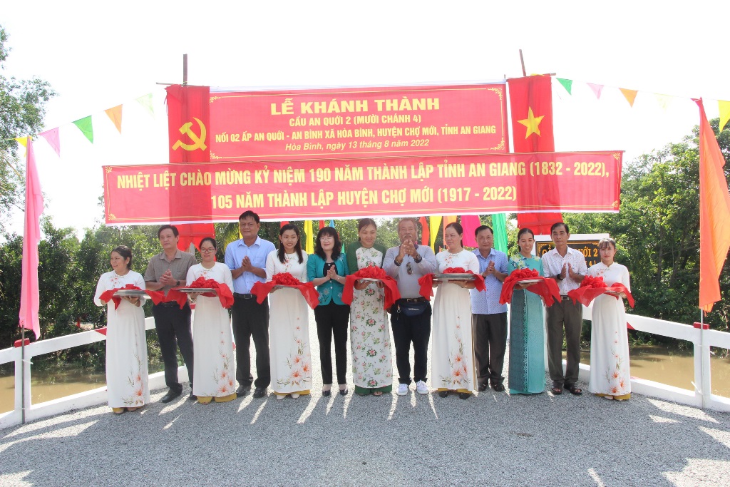 Khánh thành cầu An Quới 2