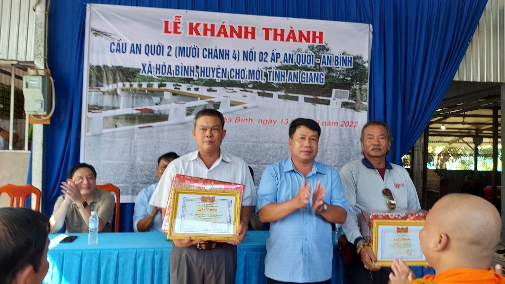 Khánh thành cầu An Quới 2