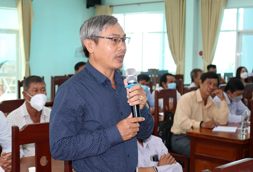 Tổ Đại biểu HĐND tỉnh An Giang tiếp xúc cử tri sau kỳ họp giữa năm 2022 chuyên đề “Công tác giáo dục và đào tạo”