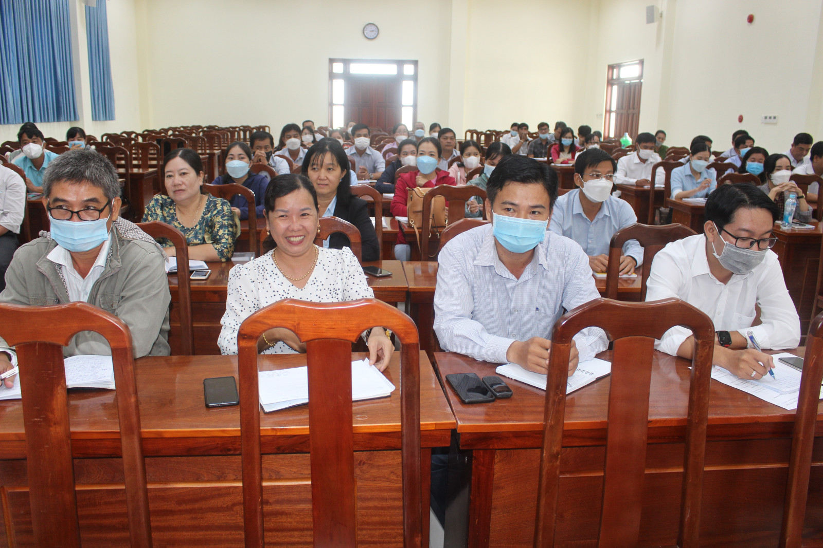 Trường Chính trị Tôn Đức Thắng khai giảng lớp trung cấp lý luận chính trị B162