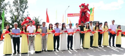 Khánh thành cầu Ban Trị sự Phật giáo Hòa Hảo thị trấn Phú Hòa