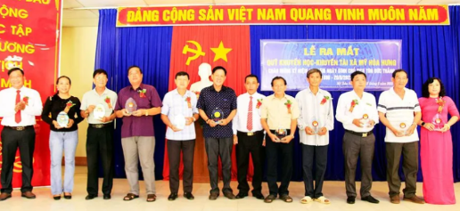 Xã Mỹ Hòa Hưng ra mắt Quỹ Khuyến học – Khuyến tài