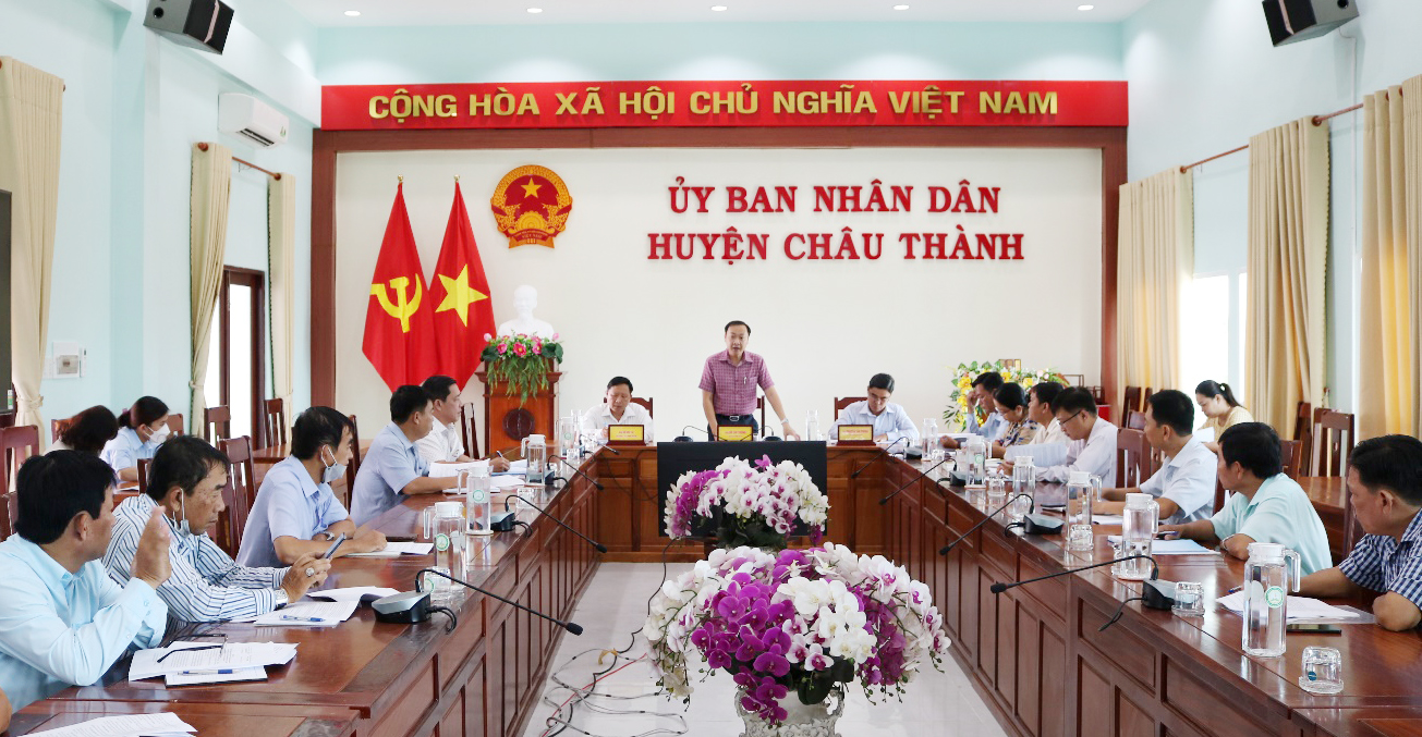 Chuẩn bị công bố quyết định công nhận thị trấn An Châu mở rộng đạt tiêu chí đô thị loại IV