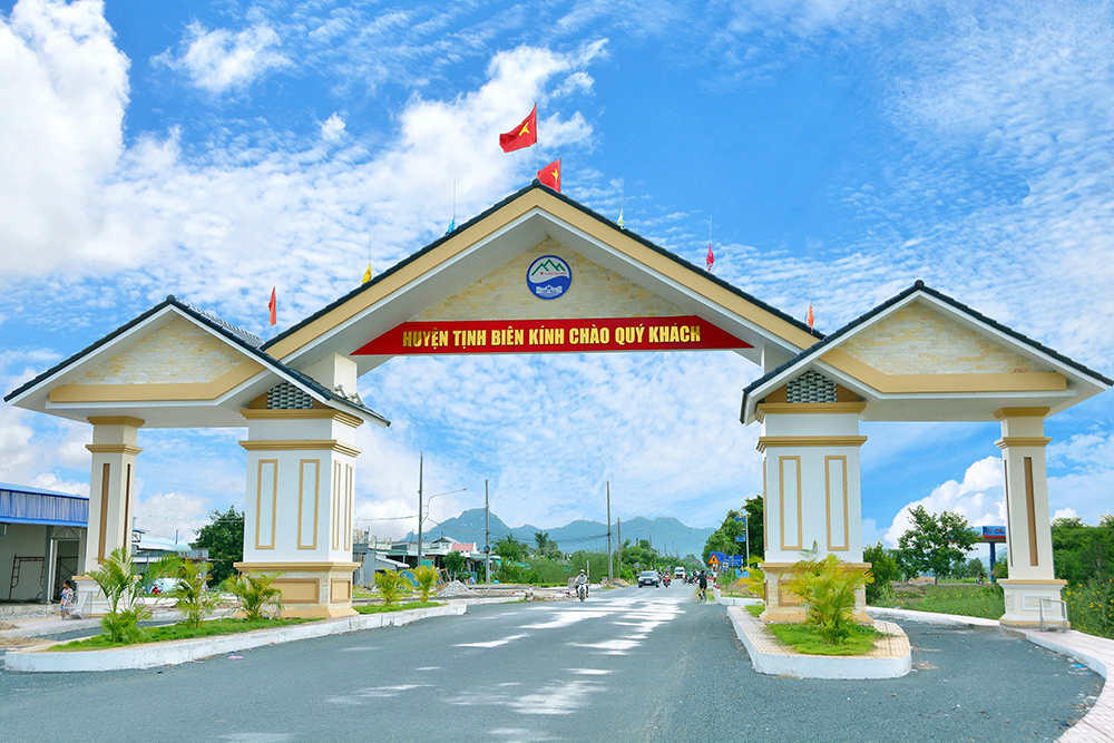 Tịnh Biên nỗ lực phát triển đô thị