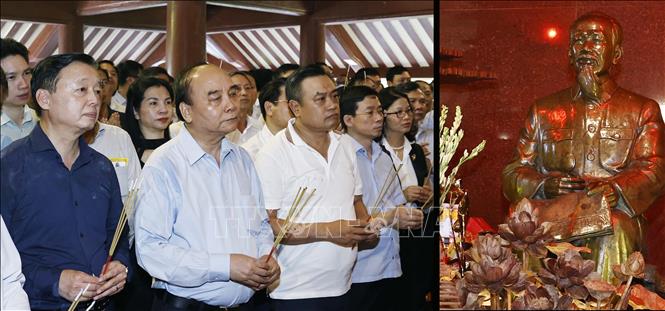 Chủ tịch nước dâng hương kỷ niệm 53 năm ngày mất của Chủ tịch Hồ Chí Minh