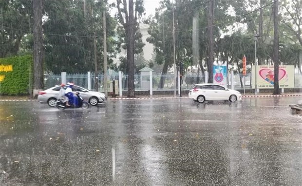 Các khu vực trên cả nước có mưa dông rải rác trong ngày cuối tuần