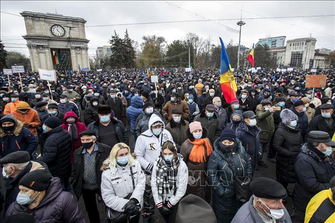 Moldova nổ ra biểu tình lớn nhất trong 2 năm phản đối lạm phát và giá năng lượng tăng cao