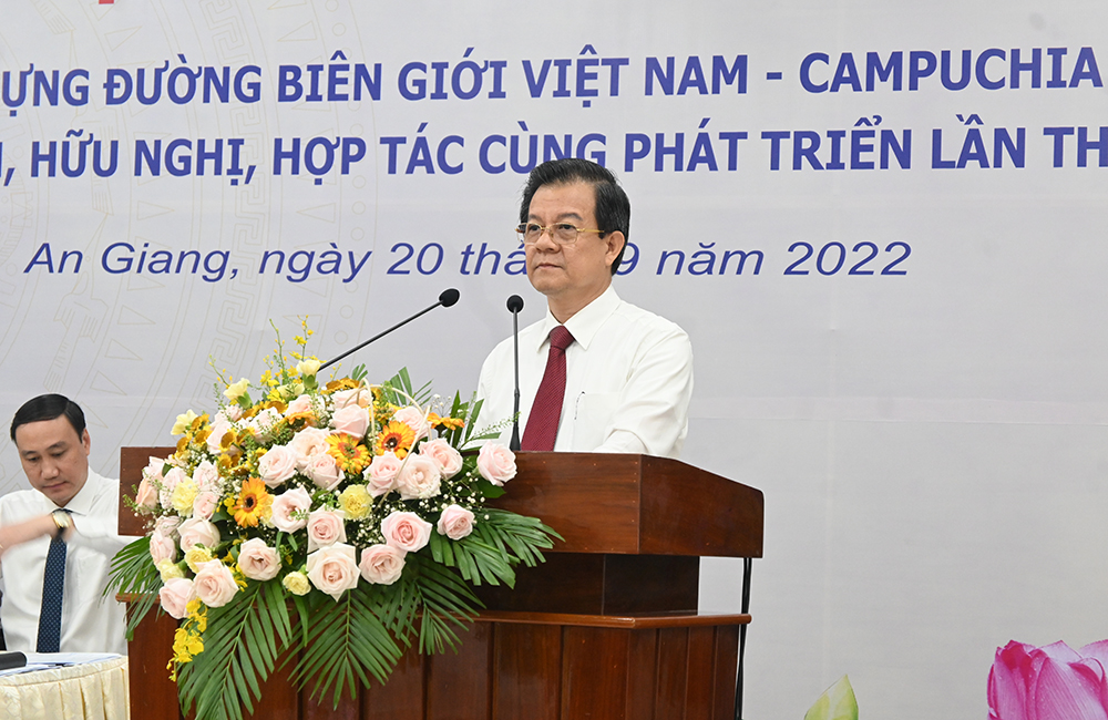 Xây dựng đường biên giới Việt Nam – Campuchia hòa bình hữu nghị, hợp tác cùng phát triển
