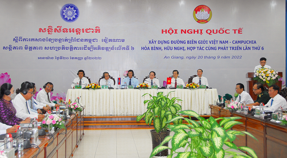 Xây dựng đường biên giới Việt Nam – Campuchia hòa bình hữu nghị, hợp tác cùng phát triển