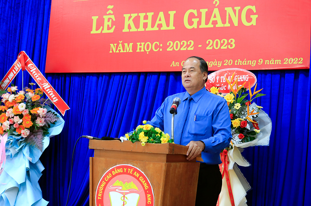 Trường Cao đẳng Y tế An Giang khai giảng năm học mới