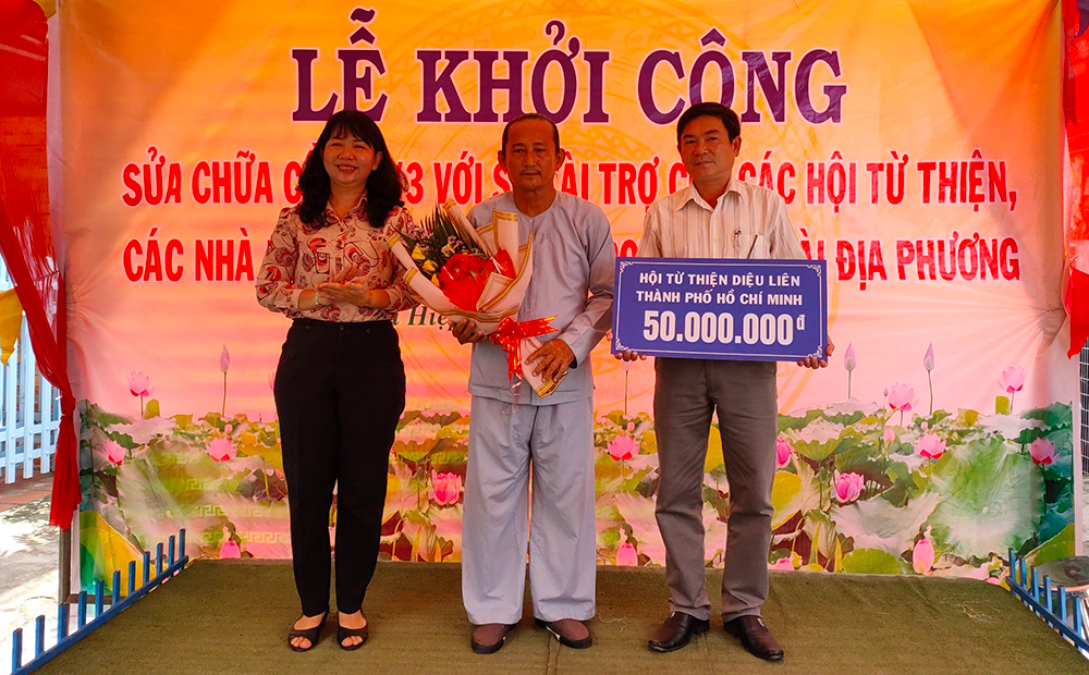 Khởi công nâng cấp cầu 26/3, nối liền 2 xã Phú Hiệp và Châu Phong