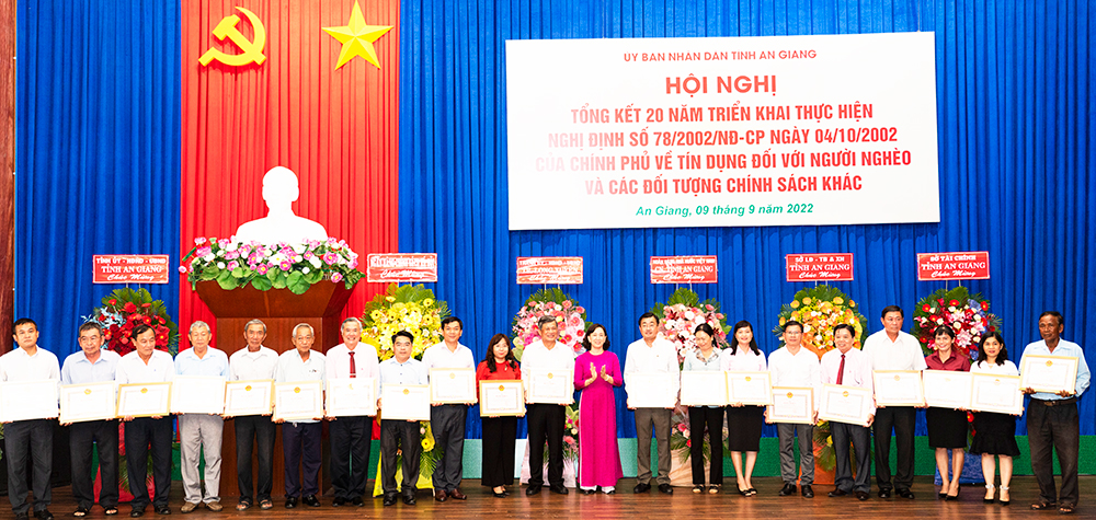 Hiệu quả tín dụng chính sách giảm nghèo ở An Giang