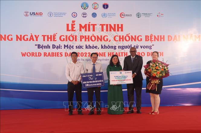 Lễ mít tinh hưởng ứng Ngày thế giới phòng chống bệnh dại cấp quốc gia