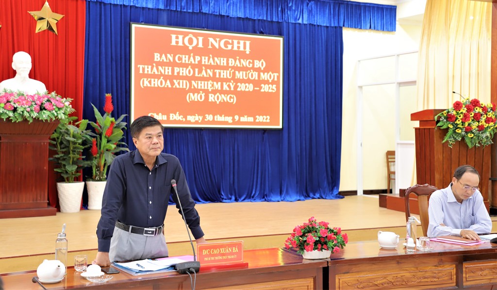 Châu Đốc phấn đấu thực hiện đạt và vượt chỉ tiêu năm 2022