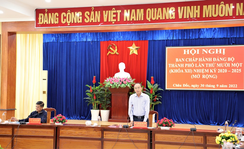 Châu Đốc phấn đấu thực hiện đạt và vượt chỉ tiêu năm 2022