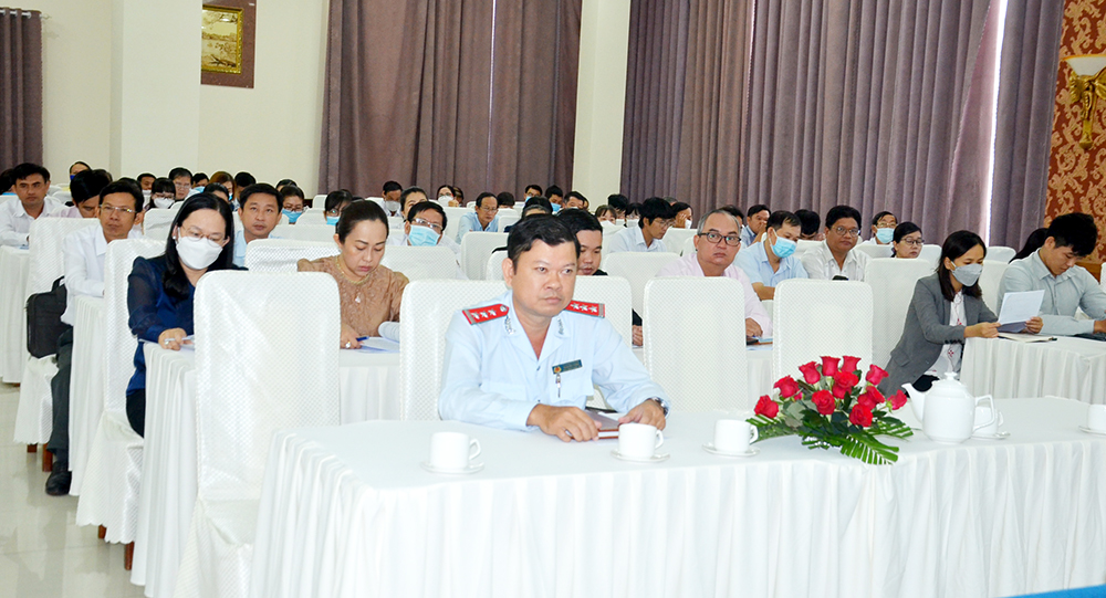 Thanh tra tỉnh An Giang phổ biến, cập nhật kiến thức pháp luật về phòng, chống tham nhũng