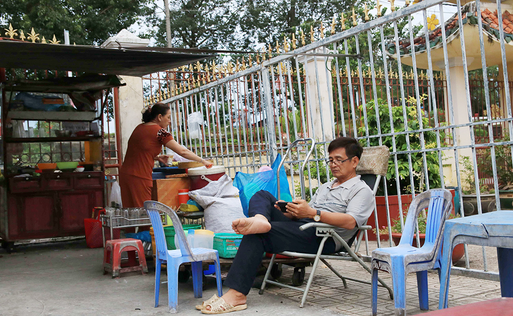 Đình cổ ở quê Bình Mỹ