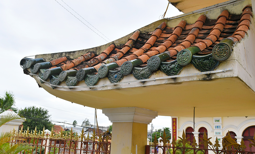 Đình cổ ở quê Bình Mỹ