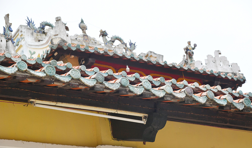 Đình cổ ở quê Bình Mỹ