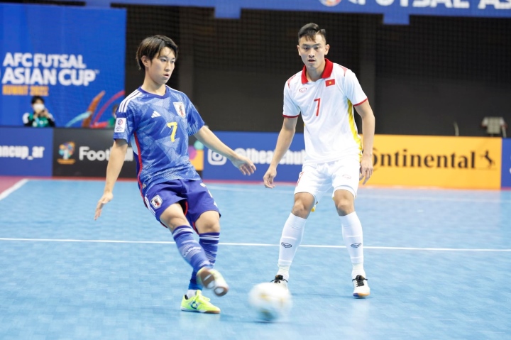 Thua Nhật Bản, Việt Nam vào tứ kết futsal châu Á với ngôi nhì bảng - Báo An  Giang Online