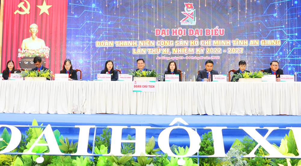 Khai mạc Đại hội đại biểu Đoàn TNCS Hồ Chí Minh tỉnh An Giang lần thứ XI (nhiệm kỳ 2022 – 2027)