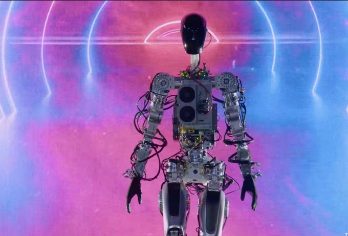 Tesla trình diễn nguyên mẫu robot giống con người - Báo An Giang ...
