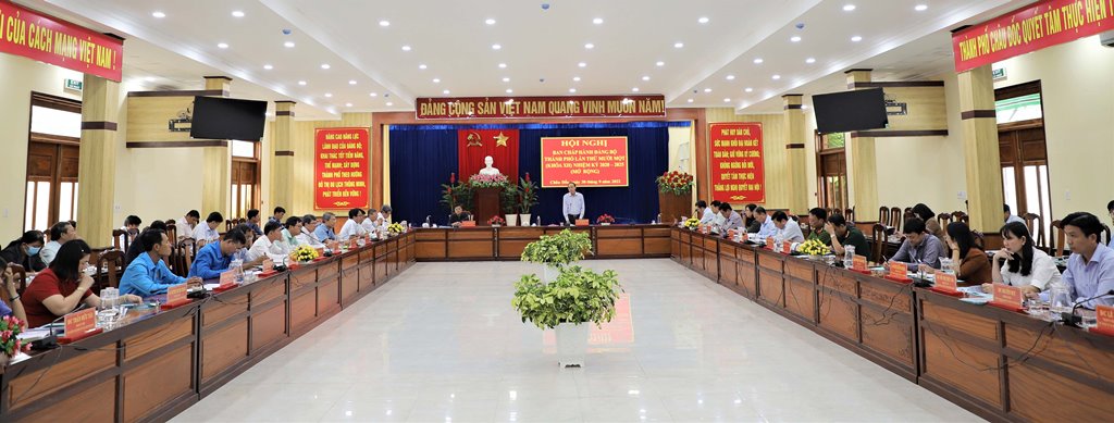 Châu Đốc đẩy mạnh xây dựng, chỉnh đốn Đảng