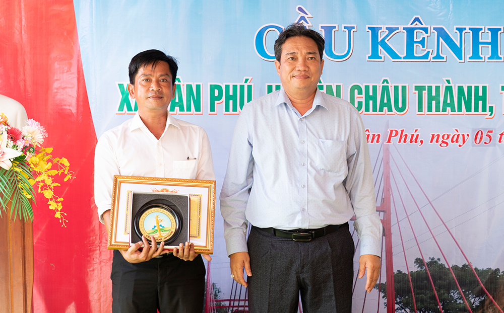 Khánh thành cầu Kênh 1
