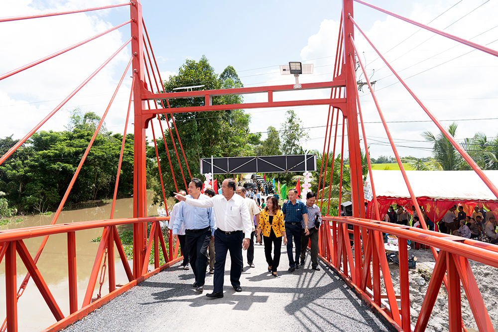Khánh thành cầu Kênh 1