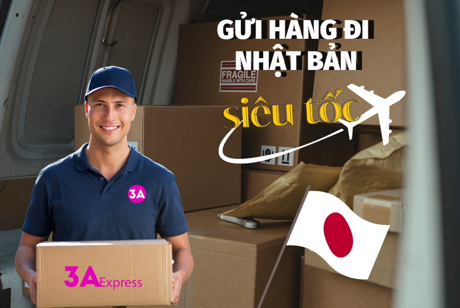 Dịch vụ gửi hàng đi Nhật Bản uy tín nhận hàng nhanh