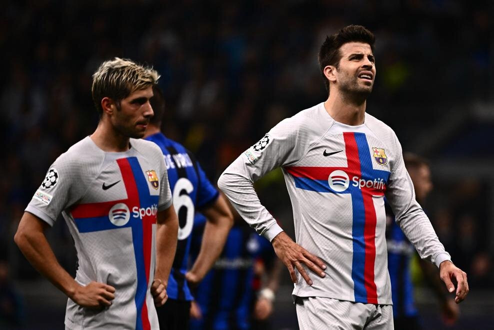 Barcelona phơi áo trên sân Inter Milan