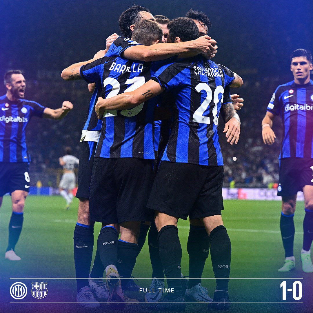 Barcelona phơi áo trên sân Inter Milan