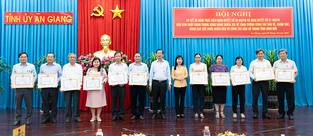 An Giang tăng cường công tác bảo vệ, chăm sóc và nâng cao sức khỏe nhân dân, công tác dân số trong tình hình mới