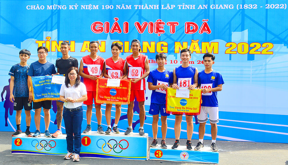 Giải Việt dã chào mừng kỷ niệm 190 năm thành lập tỉnh An Giang