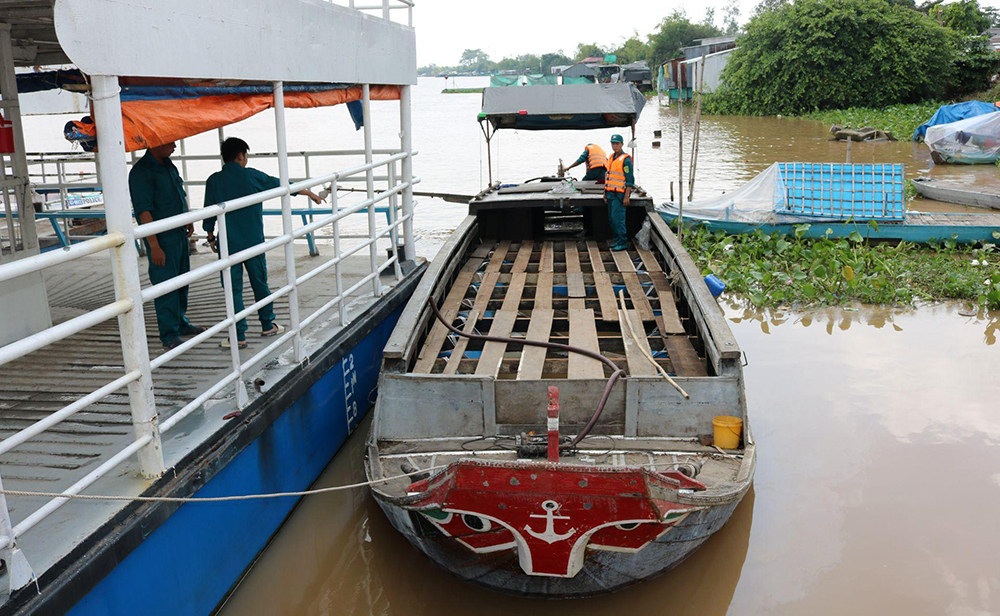 Kiểm tra công tác chuẩn bị diễn tập phòng, chống thiên tai - tìm kiếm cứu nạn huyện Châu Thành và xã Cần Đăng