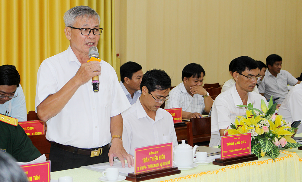 TX. Tân Châu đẩy nhanh tiến độ giải ngân vốn đầu tư công 2022