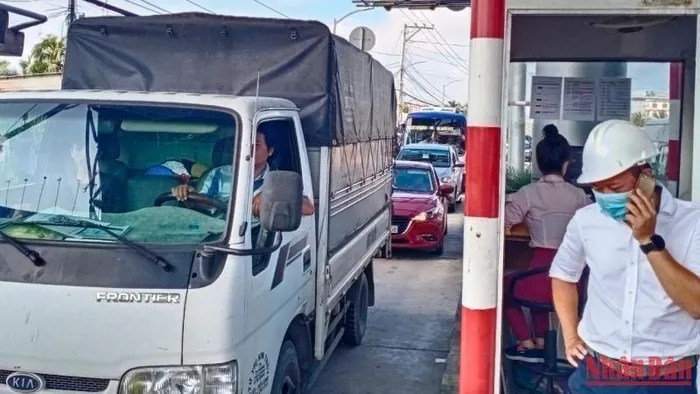Mở thu phí trở lại tại trạm thu phí BOT Cai Lậy